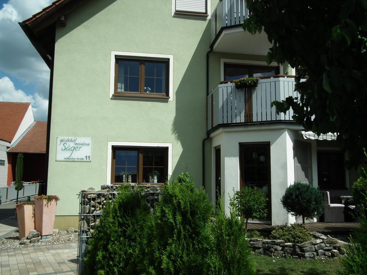 Gästehof - Weinbau Säger Nordheim am Main Exterior foto